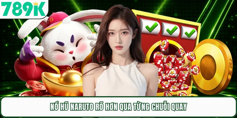 Nổ hũ Naruto rõ hơn qua từng chuỗi quay